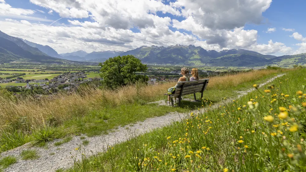 Historischer Höhenweg Liechtenstein