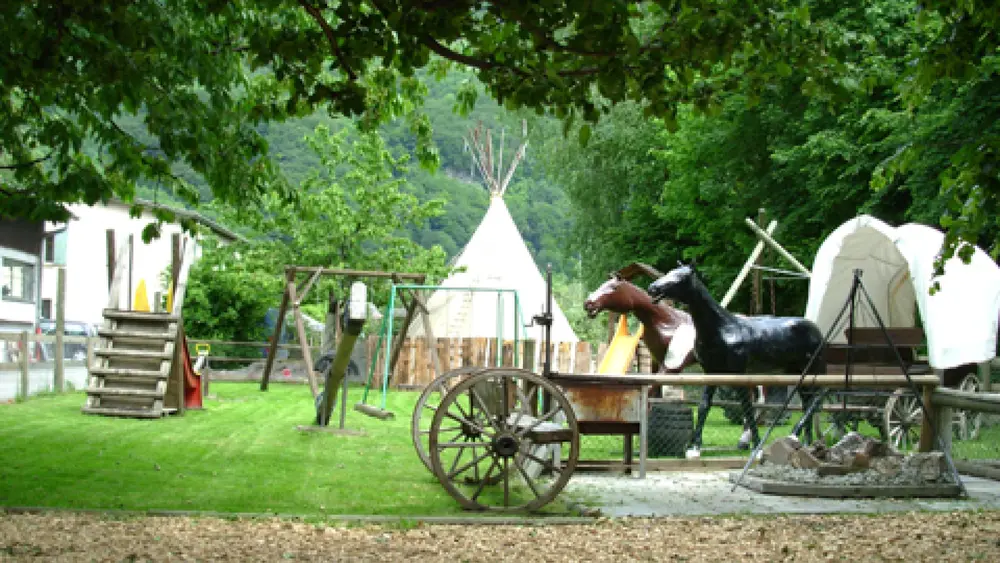 Das Westerndorf Ridamm-City in Vaduz