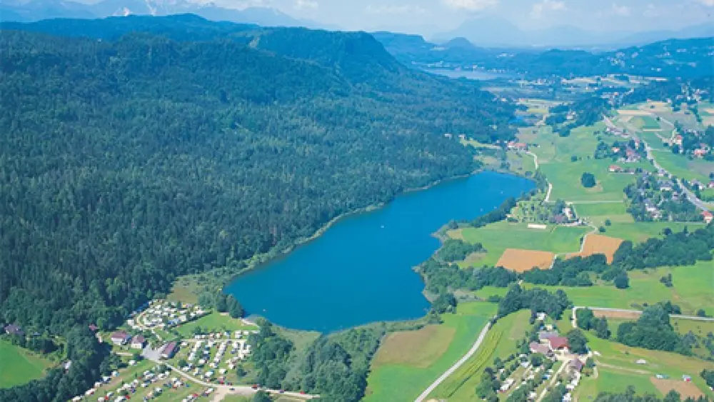 Rauschelesee im Vier-Seental Keutschach