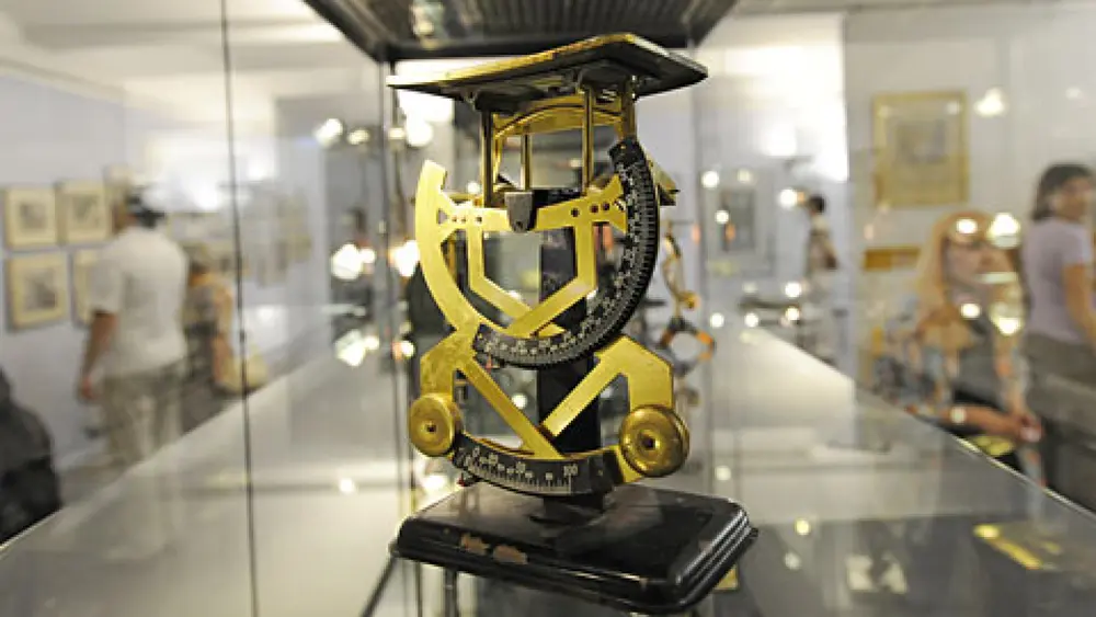 Briefwaage im Postmuseum Vaduz