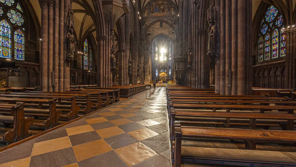 Innenraum Freiburger Münster