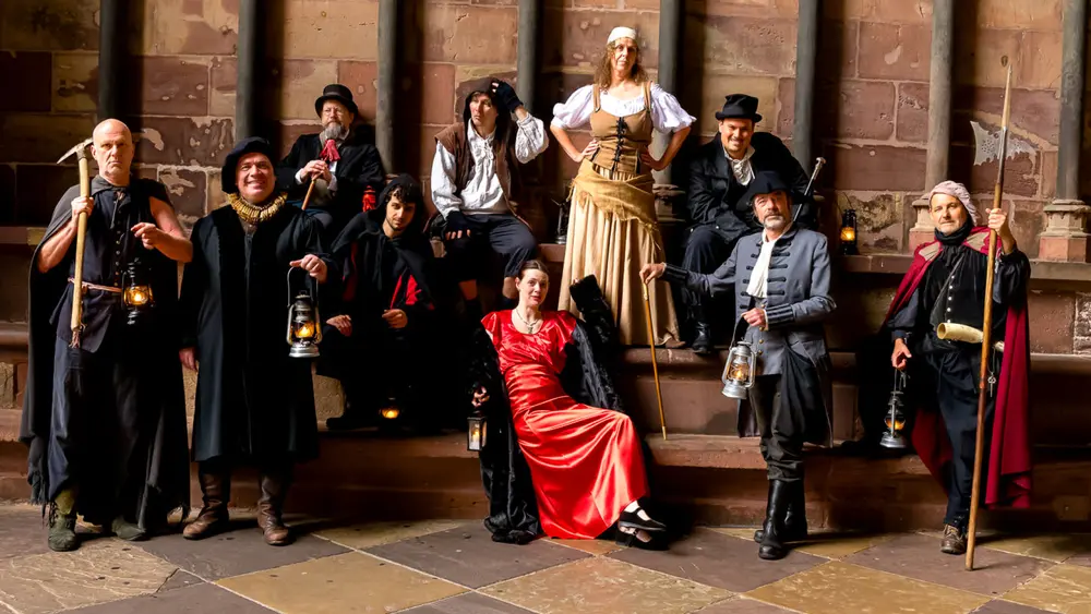 Historix-Tours arbeitet mit 20 professionellen Schauspielenden zusammen