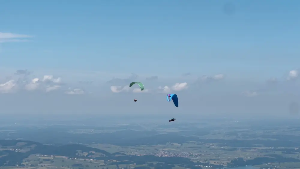 Aussicht vom Tegelberg