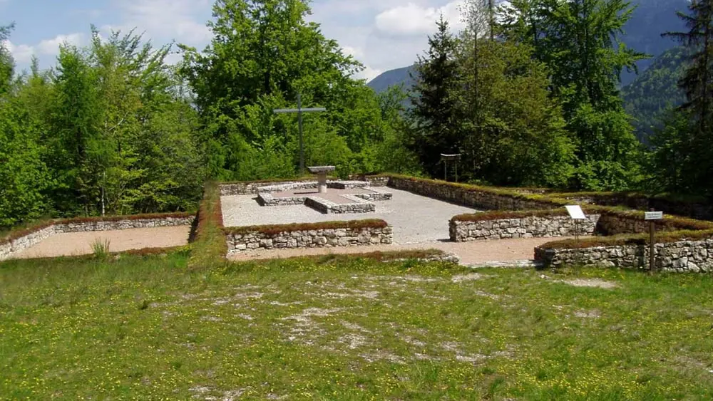 Ausgrabungstätte der Gemeindekirche auf dem Hemmaberg in Globasnitz