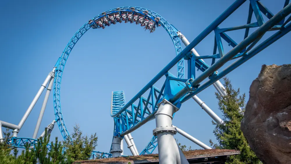 Achterbahn im Europa-Park Rust