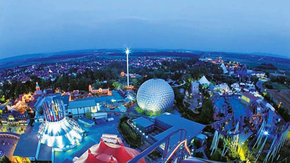 Blick über den Europa-Park