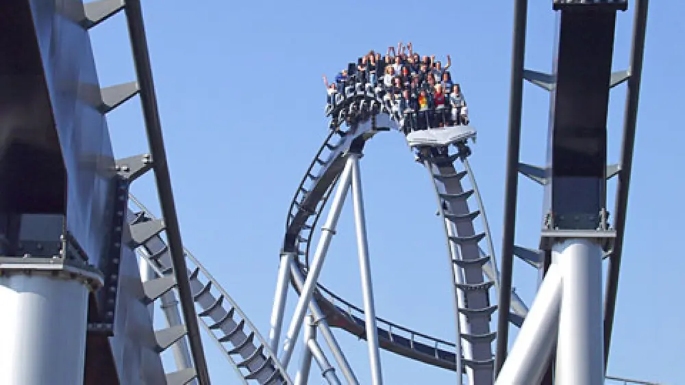 Die Achterbahn Silverstar