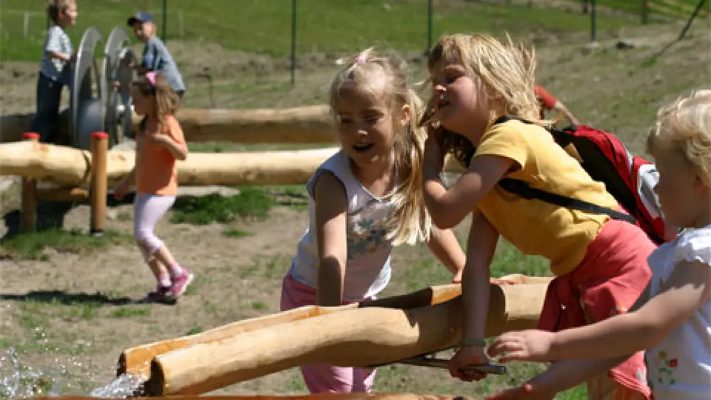 Der Wasserspielepark Fallbach im Maltatal