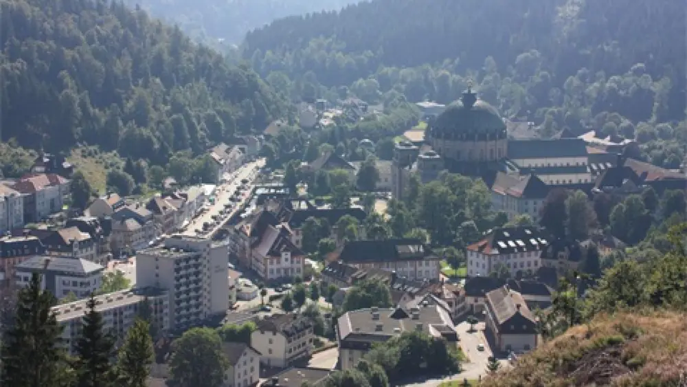 Blick auf St. Blasien