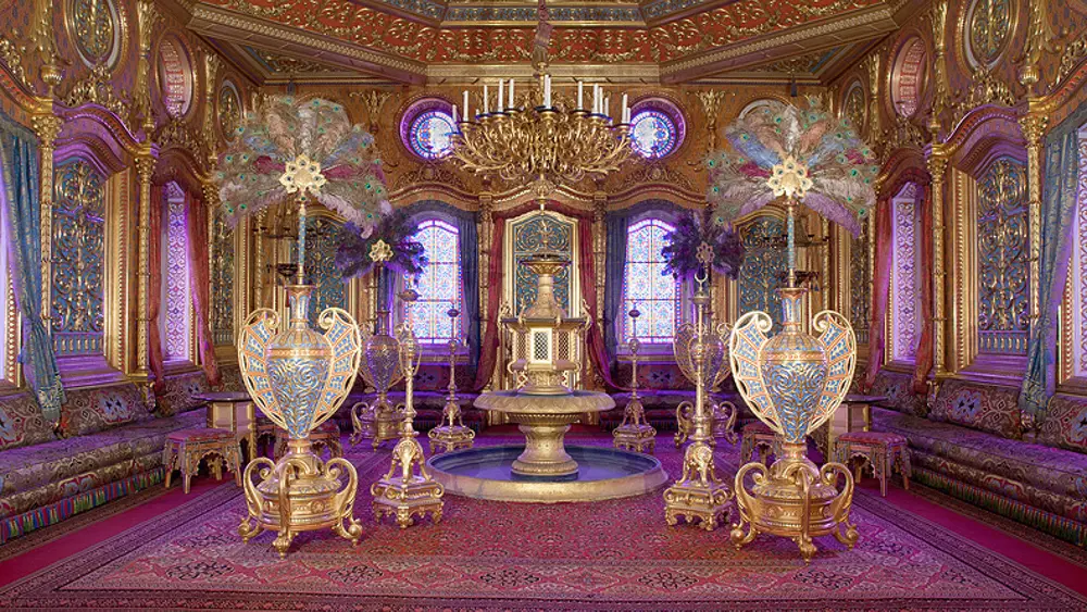 Türkischer Saal im Königshaus am Schachen