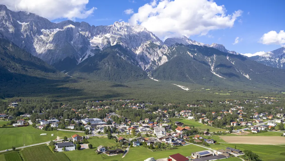Luftansicht Mieming