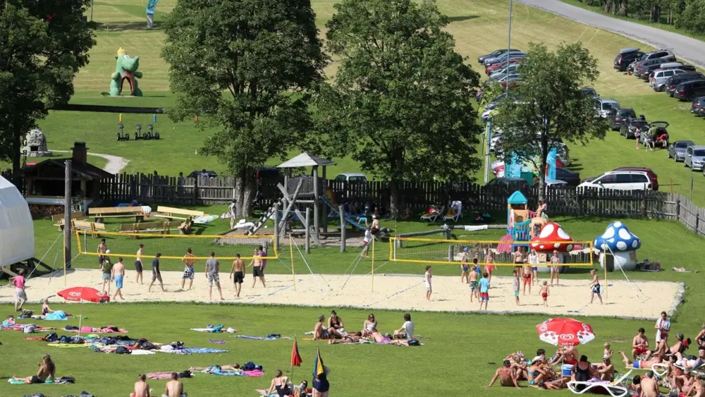 Beachvolleyball am Ramsau Beach