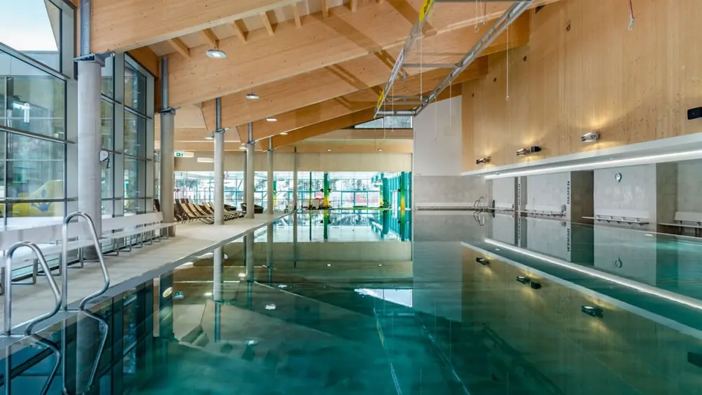 Eingang zum Dachstein Bad