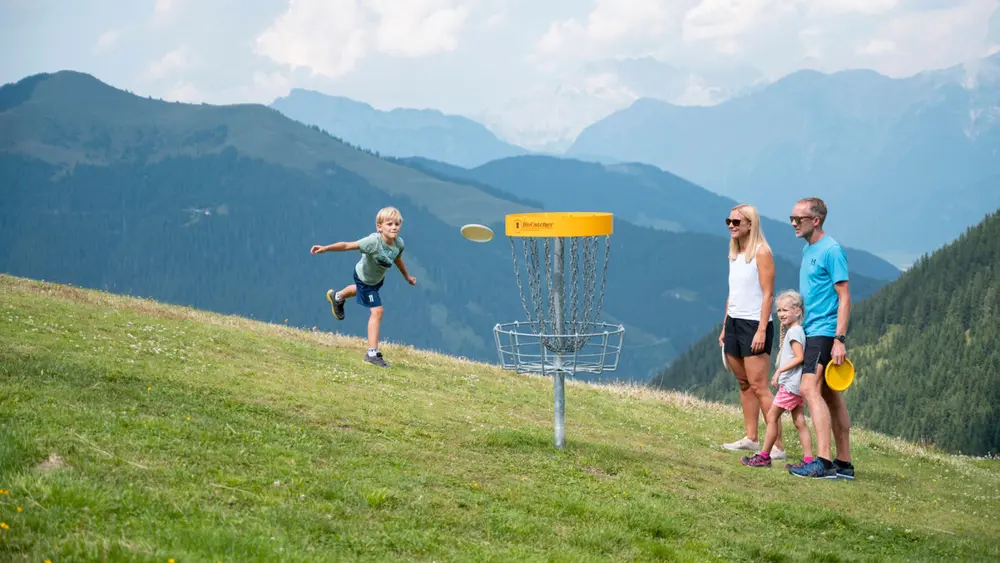 Discgolf auf der Schmittenhöhe