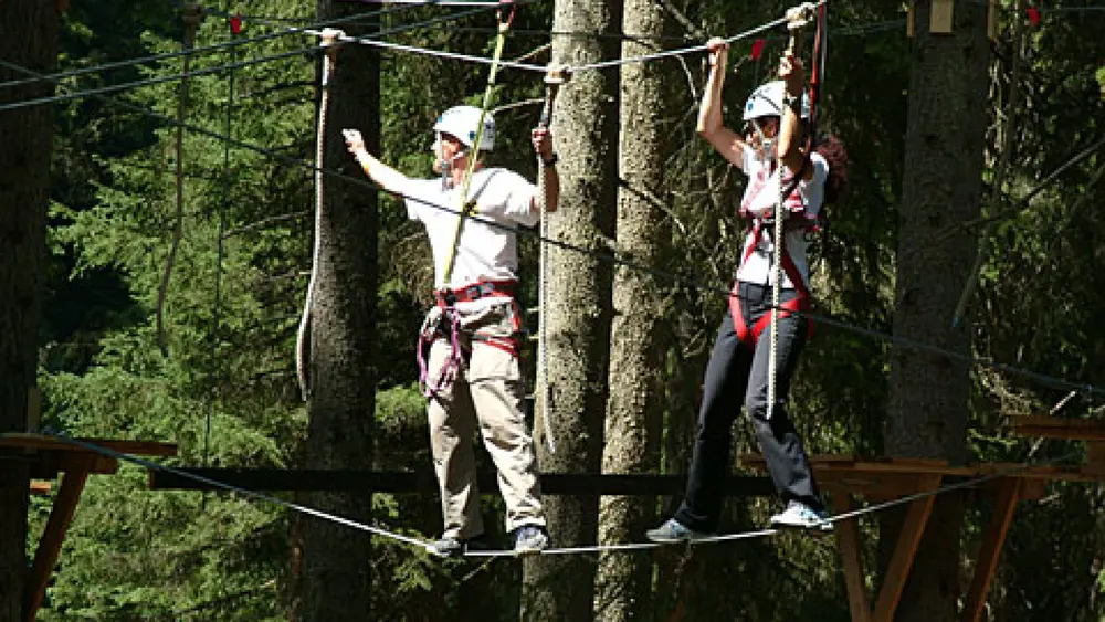 Hochseilgarten Verwalltal