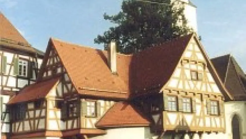 Außenansicht des Weberei- und Heimatmuseum Laichingen
