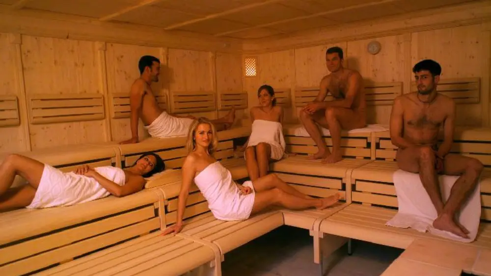 Sauna im Badepark