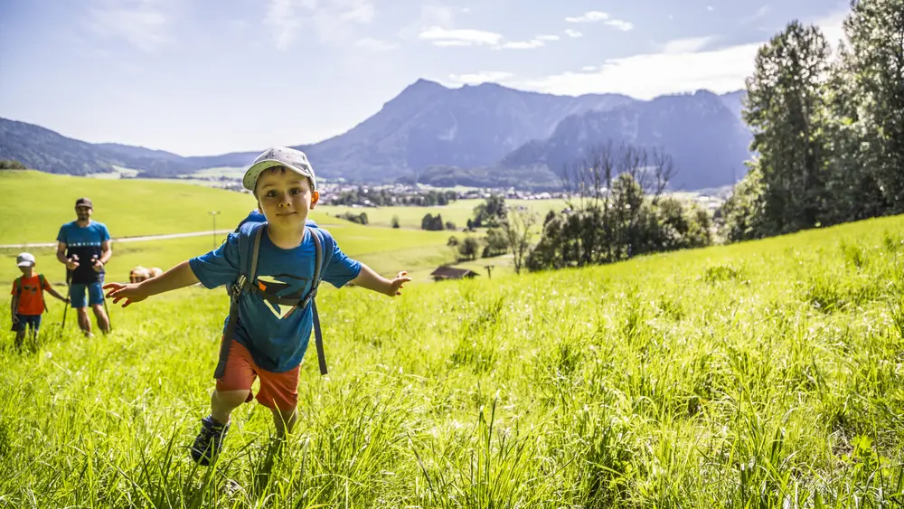 Wanderung bei der Kessel-Alm