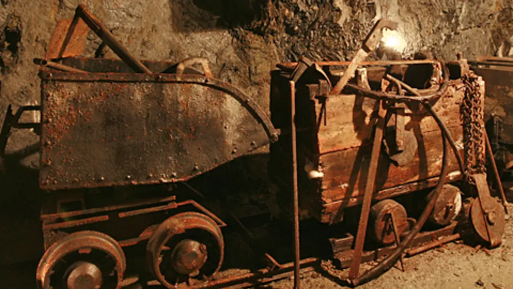 Grubenwagen im Schaustollen Mühlbach