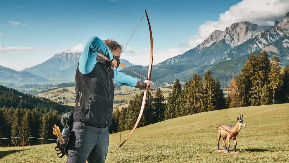 Bogenschießen an der Jufenalm