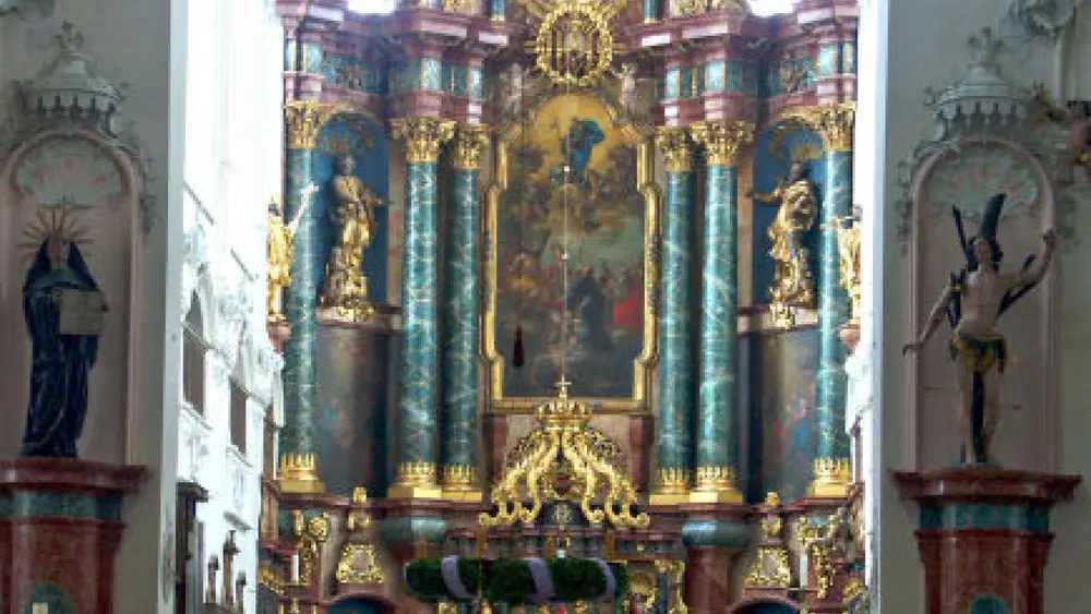 Fridolinsmünster von innen