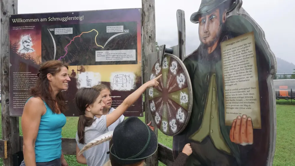 Unterwegs auf dem Schmugglersteig