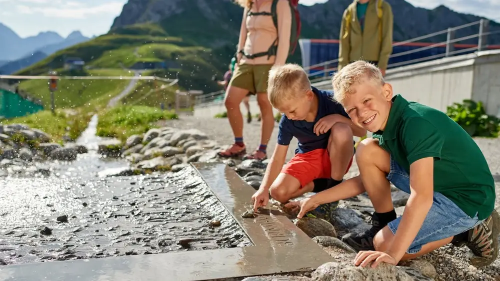 Burmiweg an der Kanzelwand