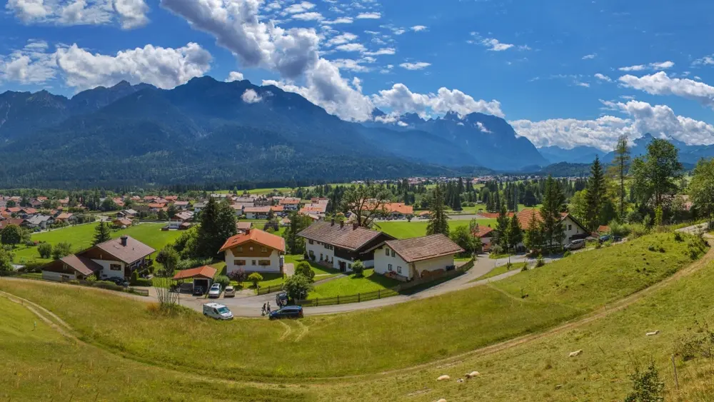 Ausblick am Magdalena-Neuner-Panoramaweg