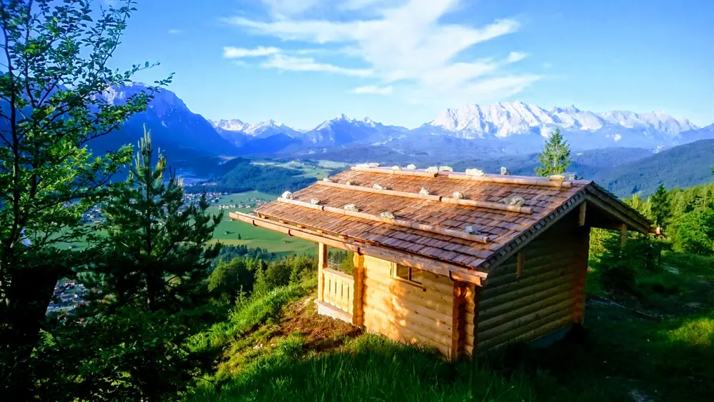 Unterstand am Krepelschrofen