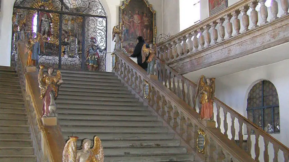 Die Heilige Stiege in der Kalvarienkirche in Bad Tölz
