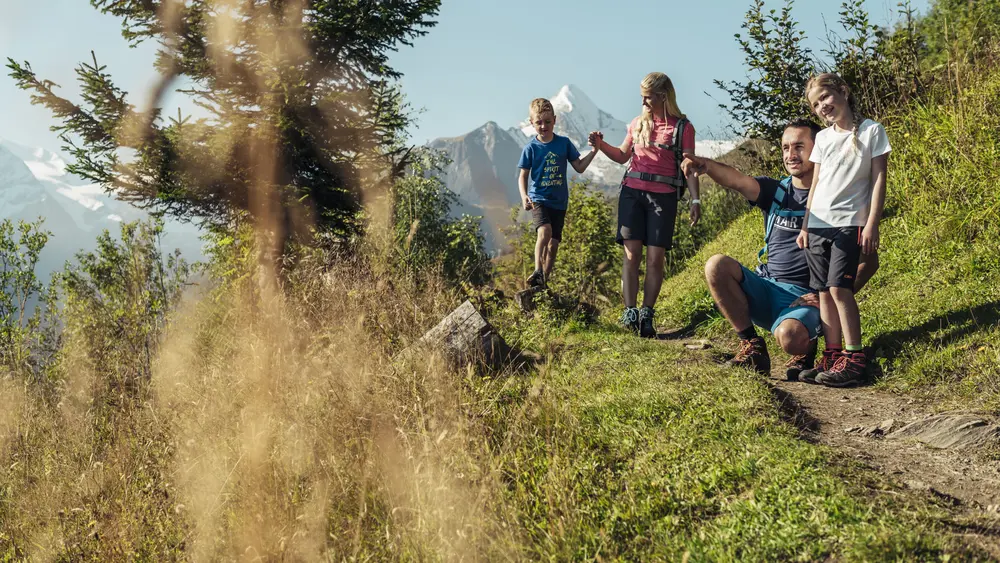 Wandern mit der ganzen Familie am Maiskogel