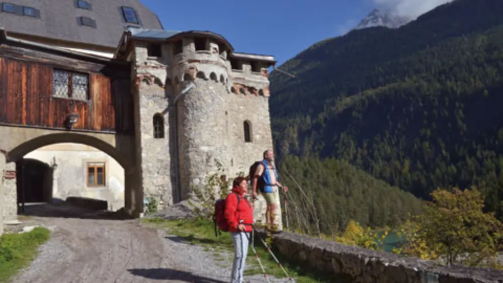 Jakobsweg Tannheimer Tal - Burg Fernstein