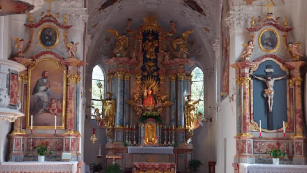 Jakobsweg Tannheimer Tal - Kirche Dormitz