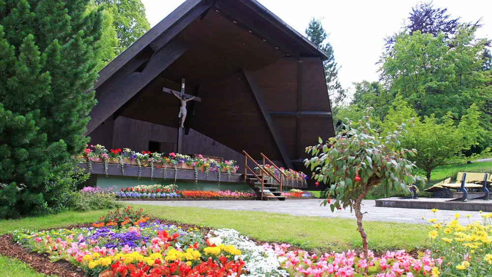 Bühne im Kurpark Bad Kohlgrub