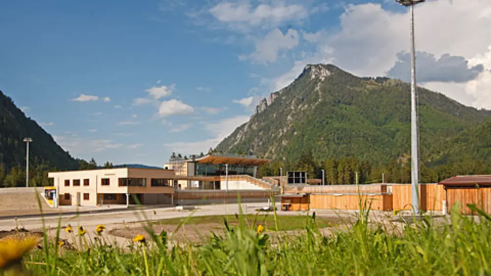 Chiemgau-Arena Ruhpolding im Sommer