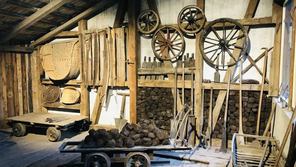 Dauerausstellung im Moor- und Torfmuseum Rottau