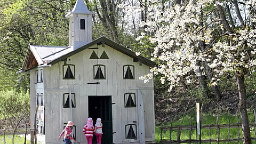 Das Bienenhaus im Bauernhausmuseum Amerang