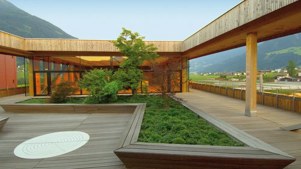 Ausblick im Garten der Lüfte