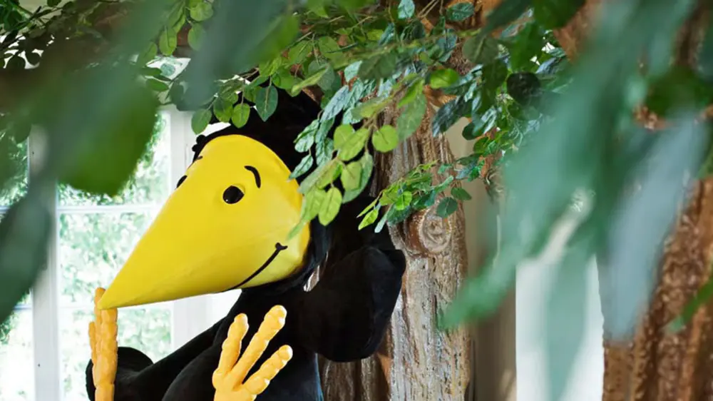 Leserabe im 2. Obergeschoss des Museum Ravensburger