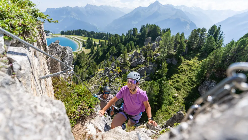 Klettern am Penken in Mayrhofen