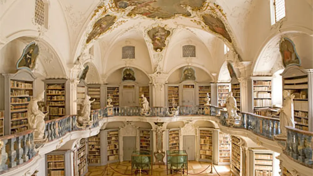 Rokoko-Klosterbibliothek St. Peter