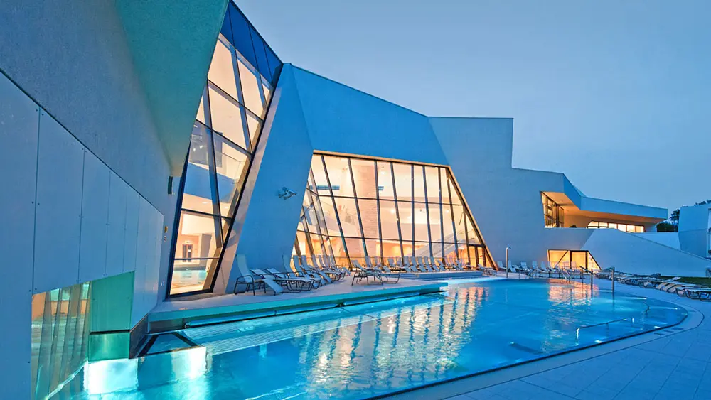 Architektonisches Highlight: Die Kärntentherme