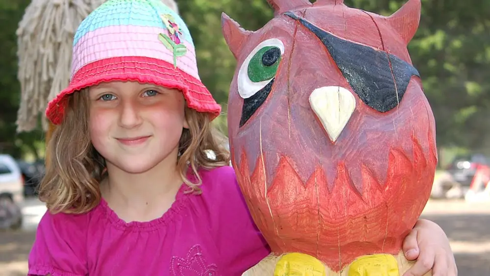Kinder am Klettergerüst im Kids Park Klaus Äuele in Neustift im Stubaital