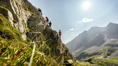 Klettersteige im Stubaital