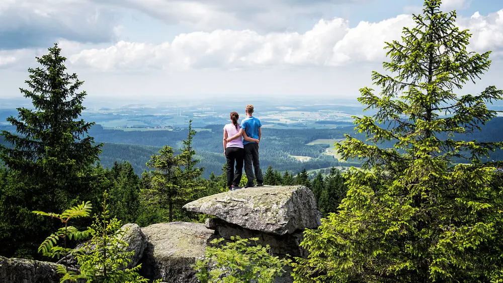Unterwegs am Ochsenkopf