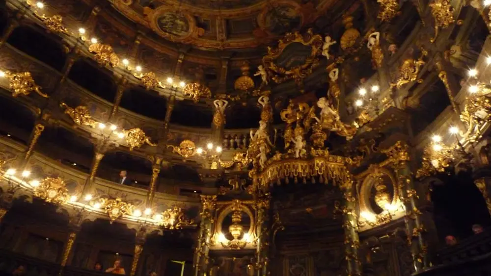 Innenraum des Markgräflichen Opernhauses Bayreuth