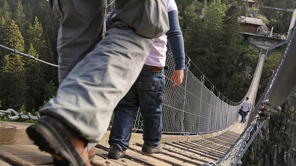 Spektakulär: Die Handeckfallbrücke