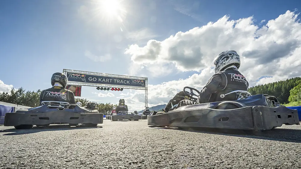 Zur Erlebniswelt Red Bull Ring gehört auch eine GoKart-Strecke