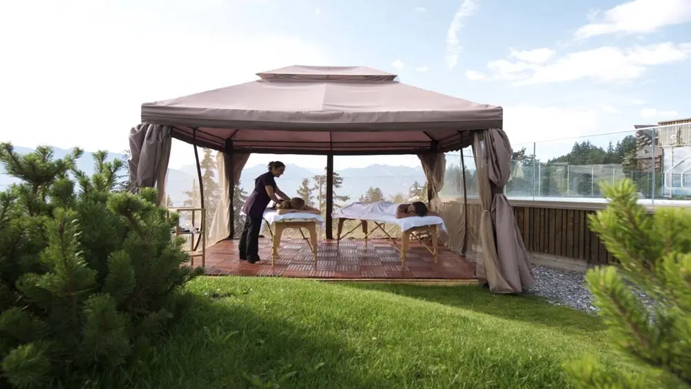 Wellnessbereich im Spa und Wellness Anzere