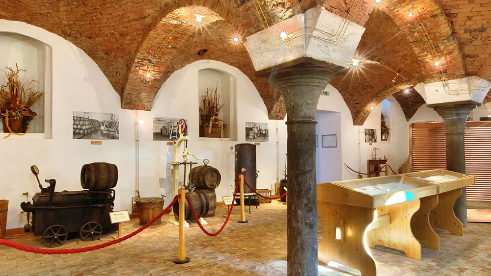 Alter Gewölbekeller in der Brauerei Murau